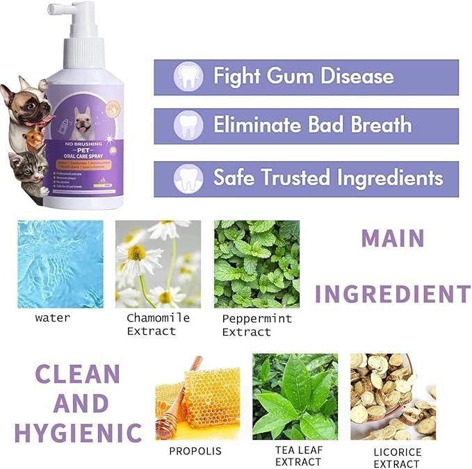 Pet Oral Care Spray 50ml Pack of 1