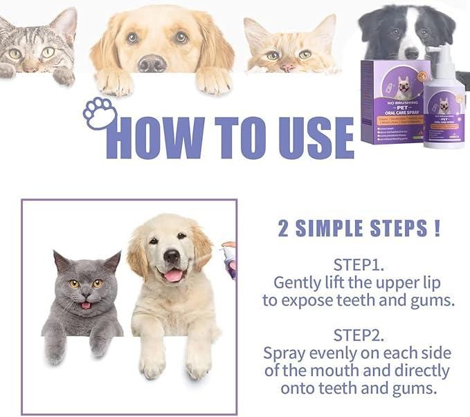 Pet Oral Care Spray 50ml Pack of 1