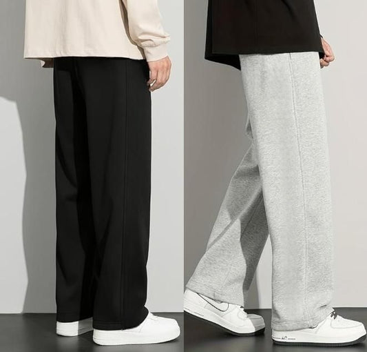 Men's Solid Drawstring Track  Korean Pant Combo of 2