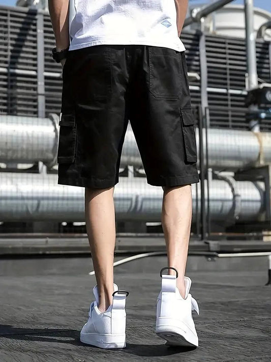 Men's Cotton Casual Cargo Shorts Pack of 3